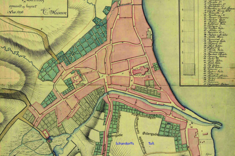 En ukendt toldsti i Aarhus?</br>Kort over Aarhus 1796