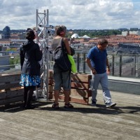 3. Tag-in-terrasser: LOKALHISTORIE FRA SKYLINE (Byens arv)</br>Gæster / Visitors